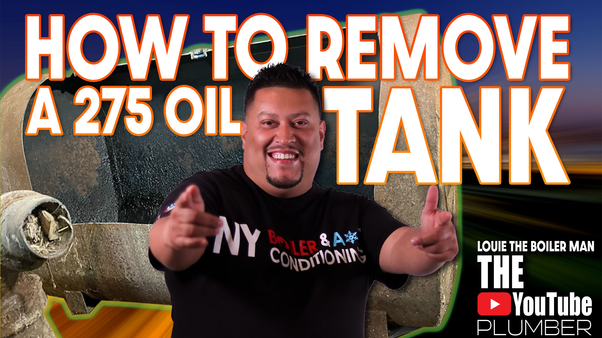 275 OIL TANK REMOVAL