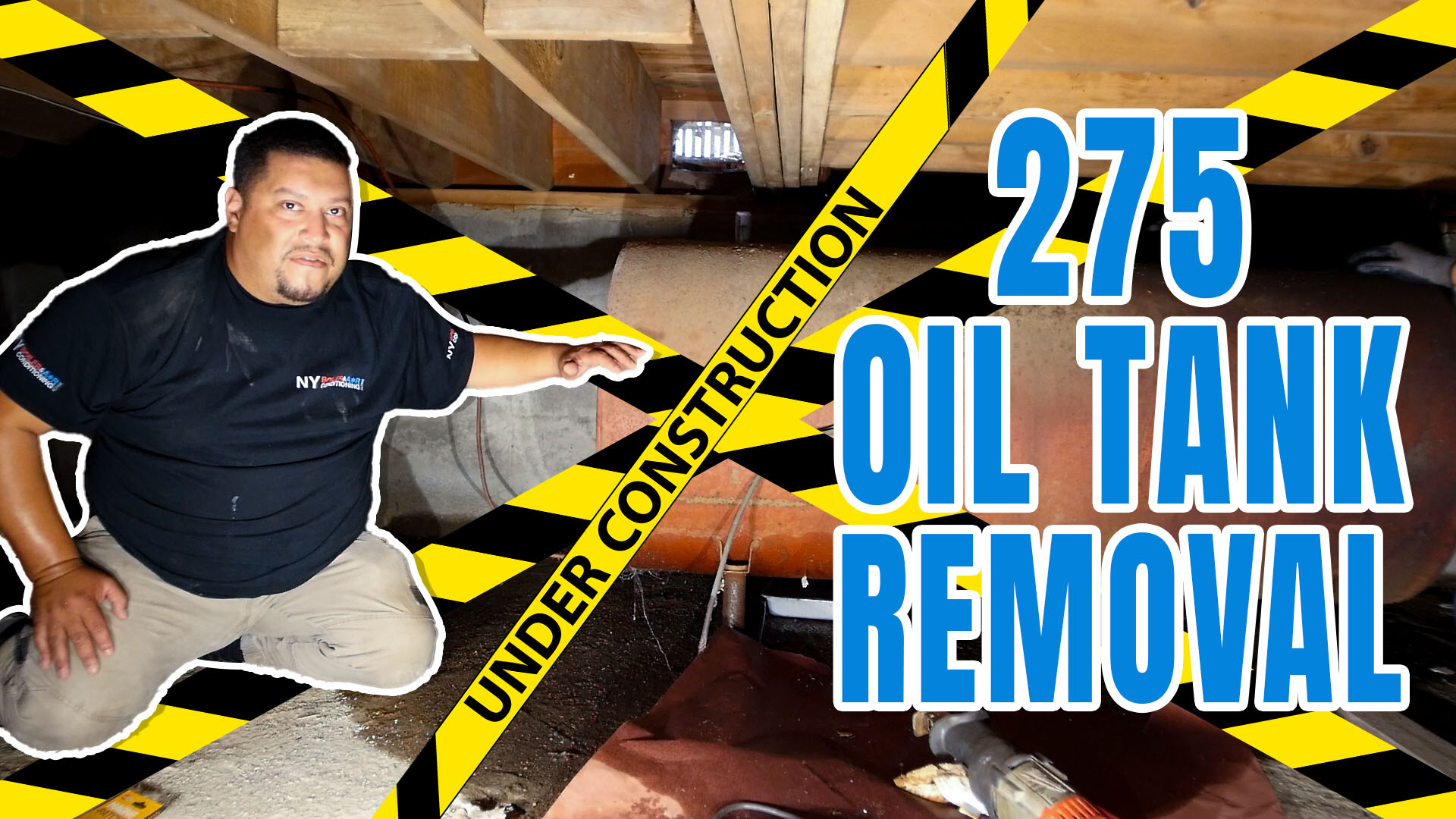 275 OIL TANK REMOVAL